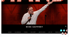 Desktop Screenshot of mikegaffneylive.com